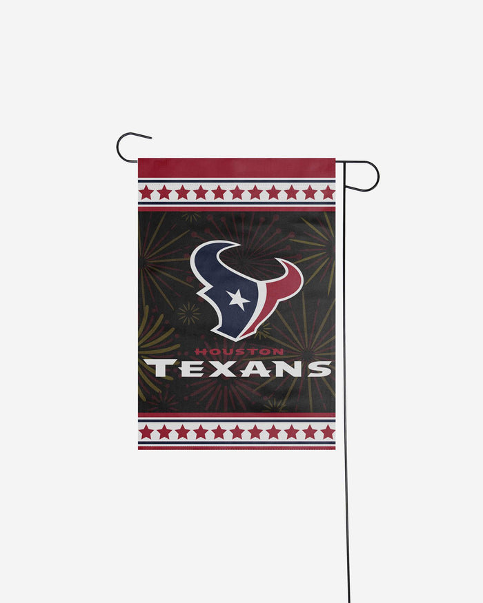 Houston Texans Americana Garden Flag FOCO - FOCO.com