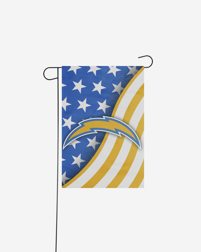 Los Angeles Chargers Americana Garden Flag FOCO - FOCO.com