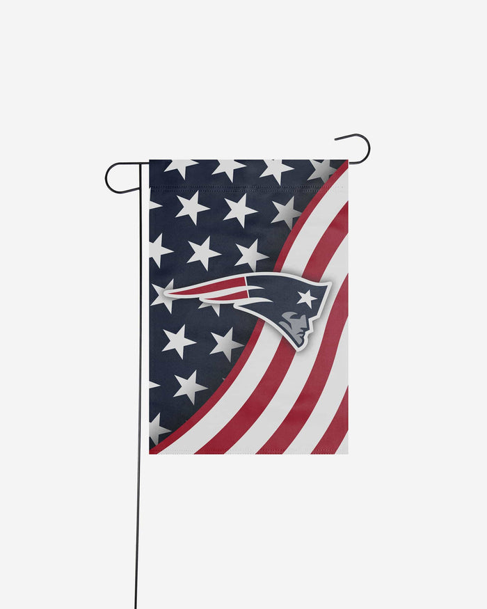 New England Patriots Americana Garden Flag FOCO - FOCO.com