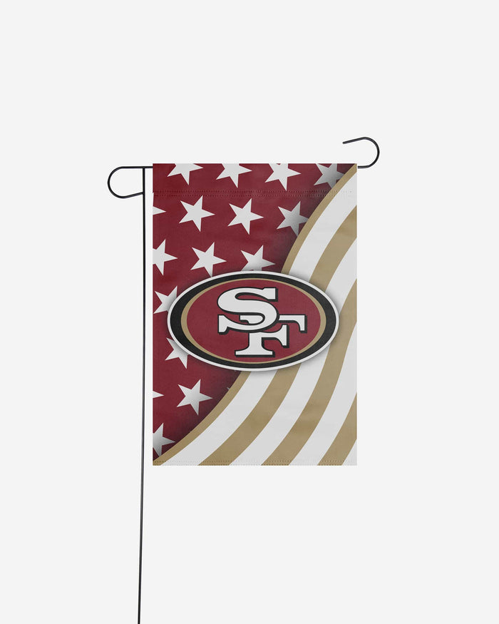 San Francisco 49ers Original Americana Garden Flag FOCO - FOCO.com