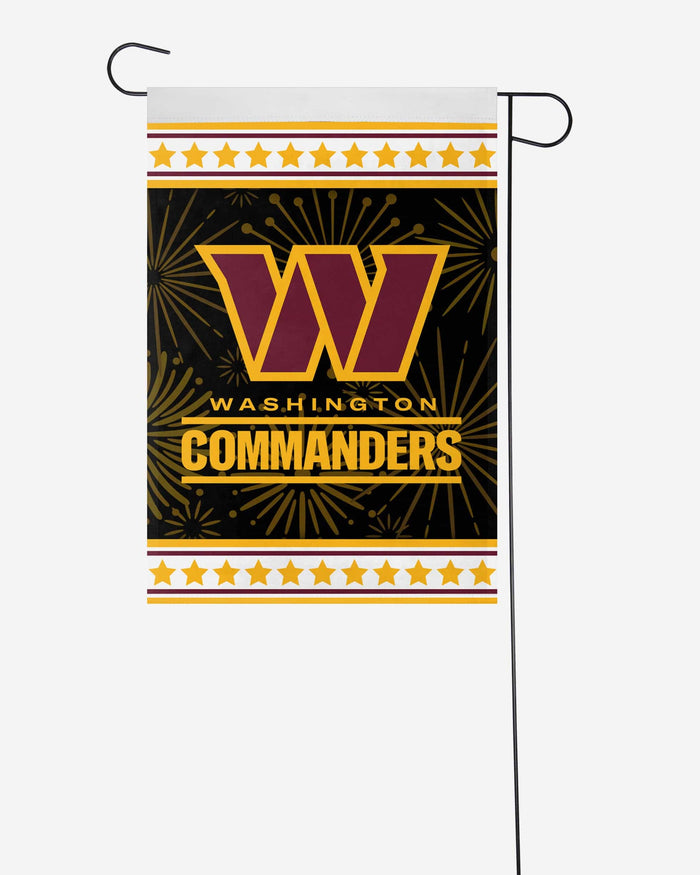 Washington Commanders Americana Garden Flag FOCO - FOCO.com