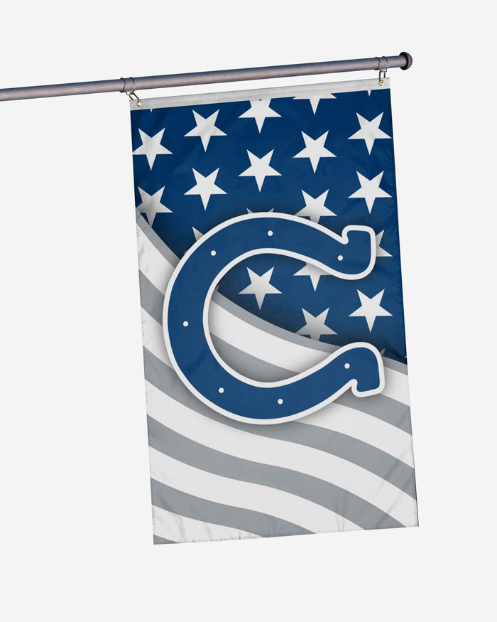 Indianapolis Colts Americana Horizontal Flag FOCO - FOCO.com