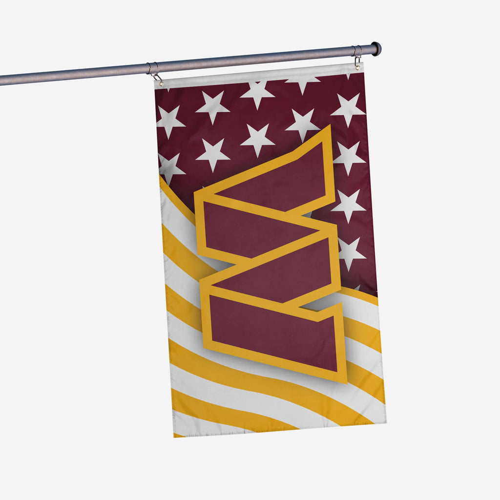Washington Commanders Americana Horizontal Flag FOCO - FOCO.com