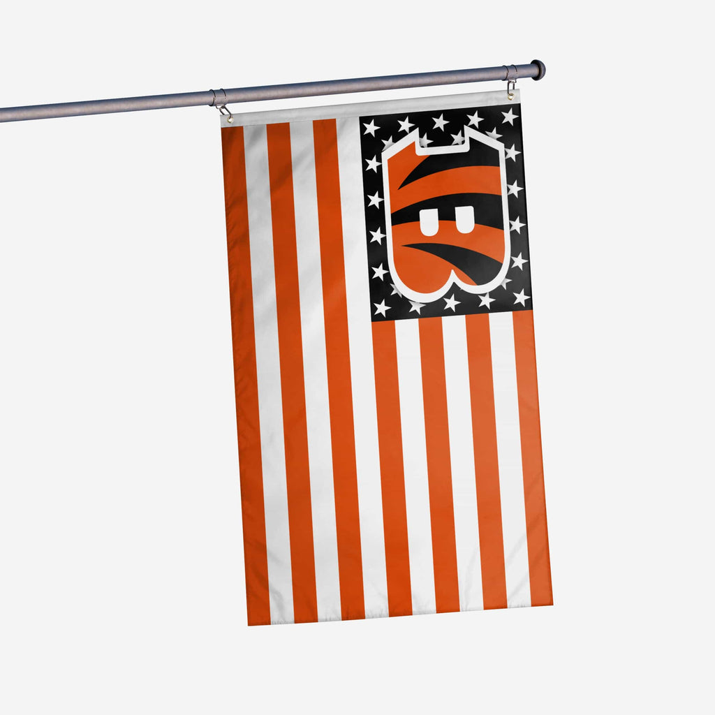 Cincinnati Bengals American Stars Horizontal Flag FOCO - FOCO.com
