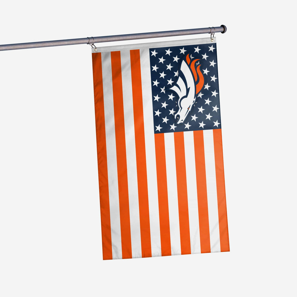 Denver Broncos American Stars Horizontal Flag FOCO - FOCO.com