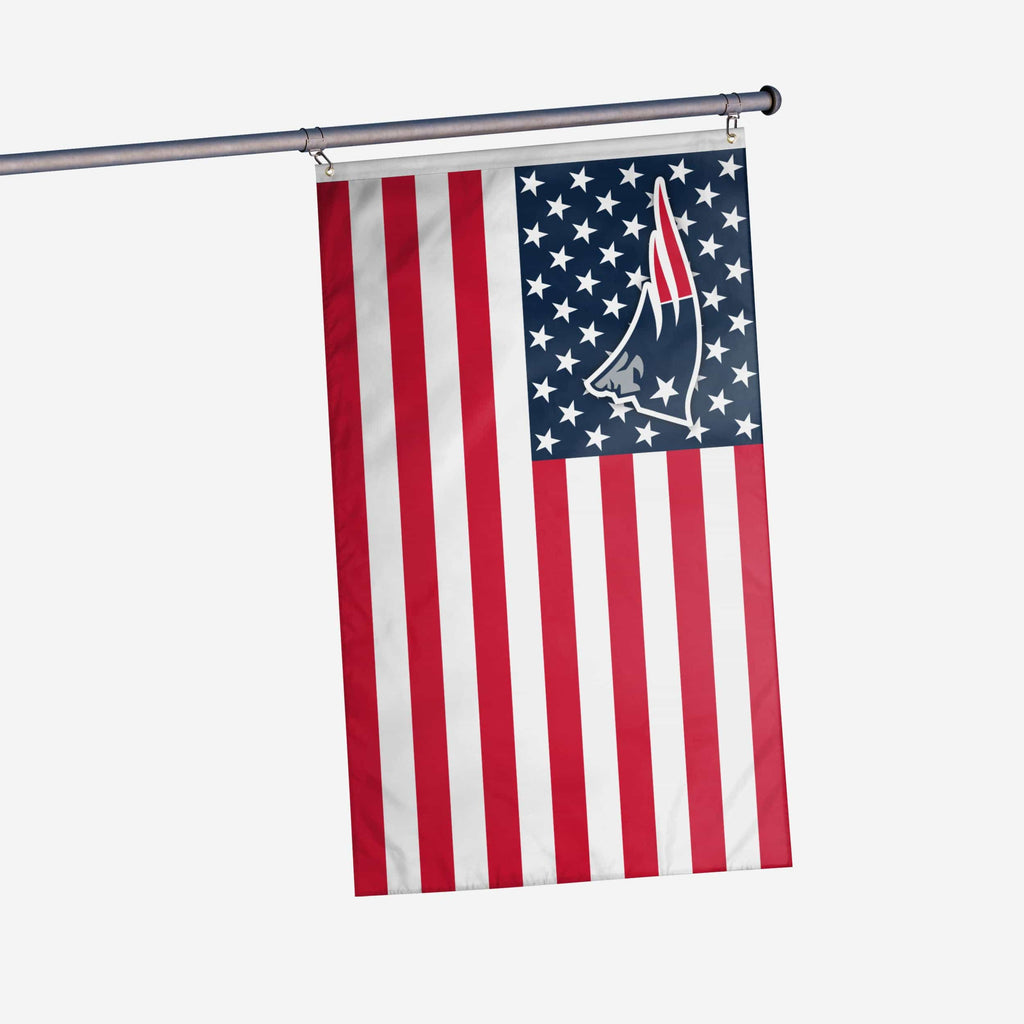 New England Patriots American Stars Horizontal Flag FOCO - FOCO.com