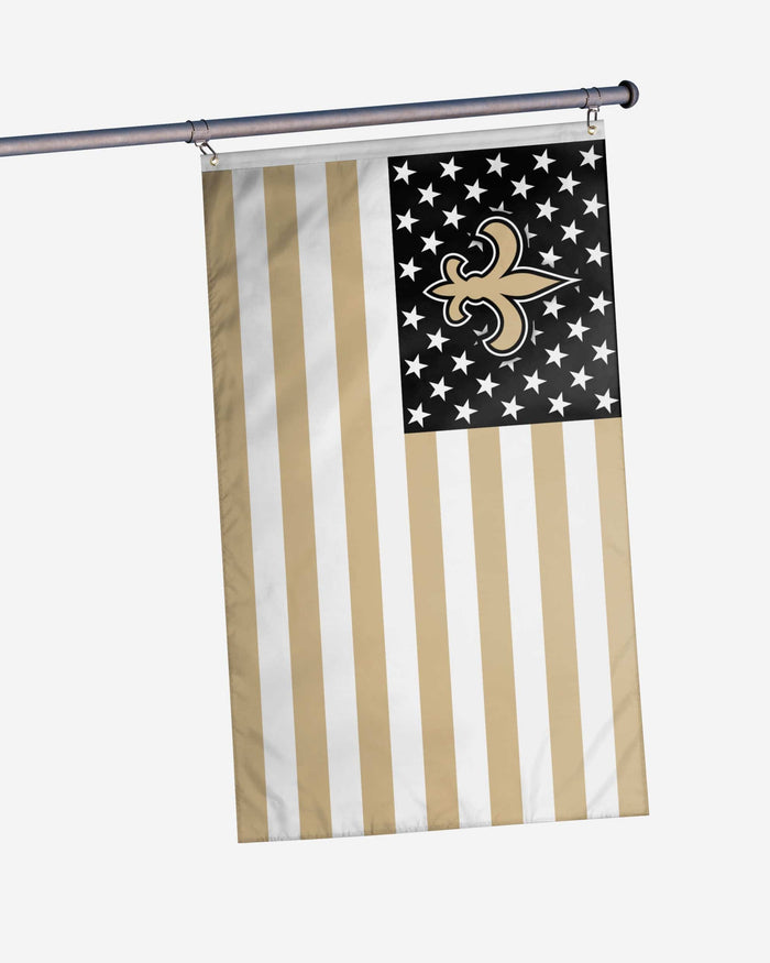 New Orleans Saints American Stars Horizontal Flag FOCO - FOCO.com