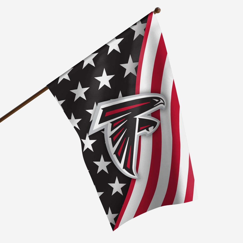 Atlanta Falcons Americana Vertical Flag FOCO - FOCO.com