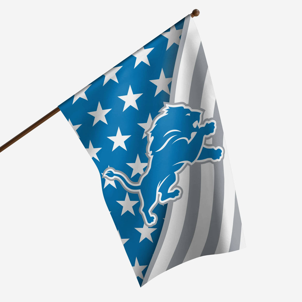 Detroit Lions Americana Vertical Flag FOCO - FOCO.com