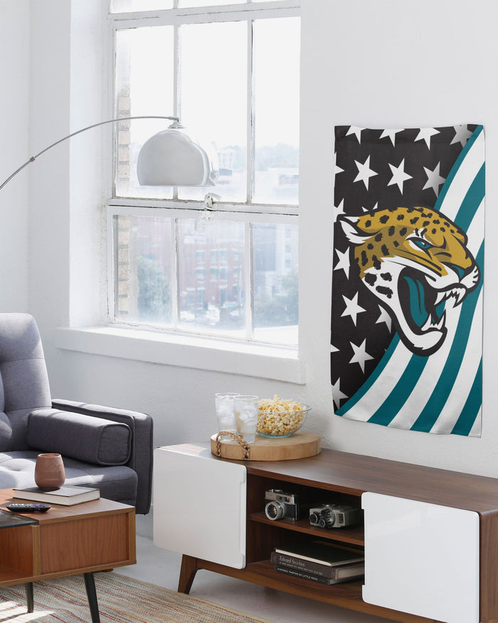 Jacksonville Jaguars Americana Vertical Flag FOCO - FOCO.com