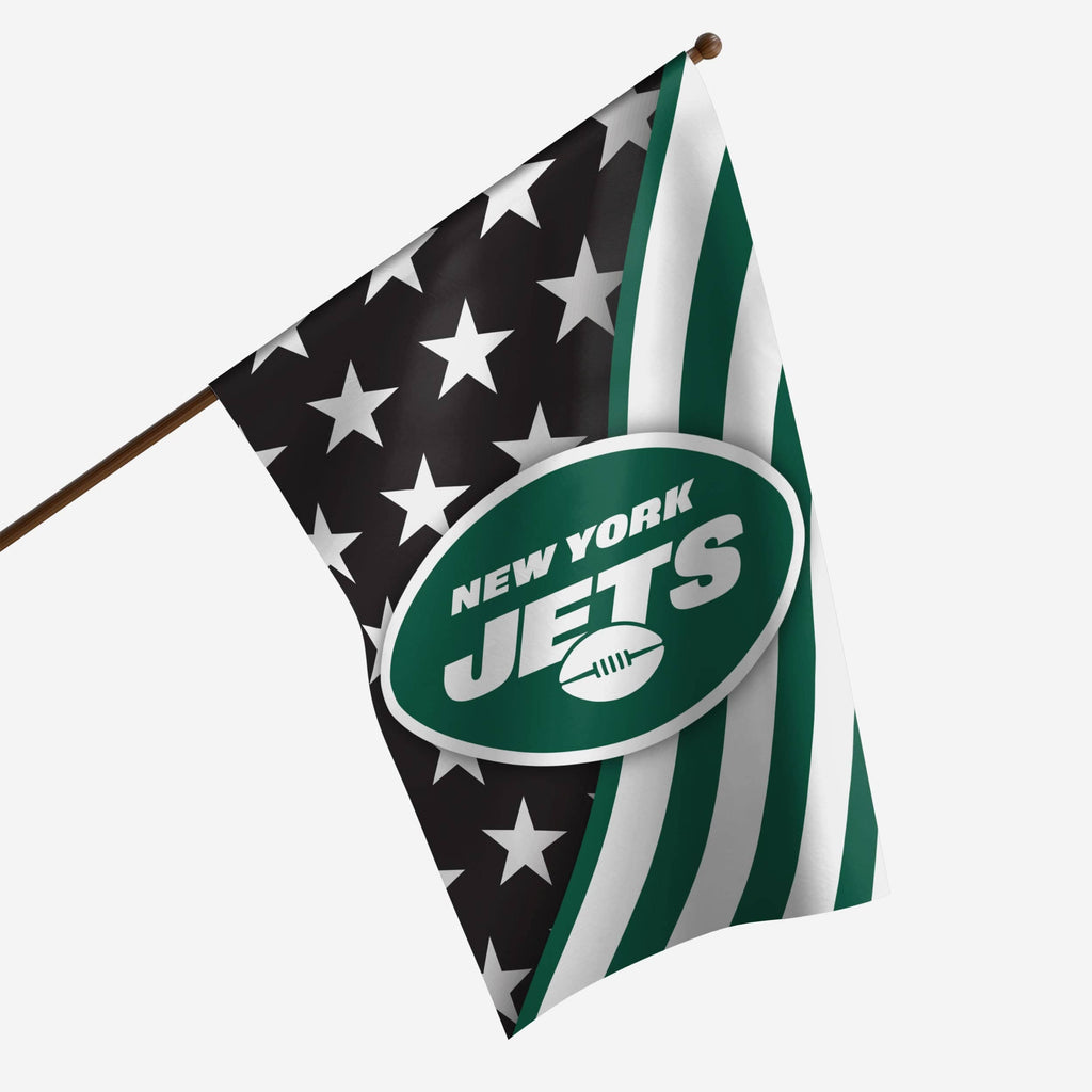 New York Jets Americana Vertical Flag FOCO - FOCO.com