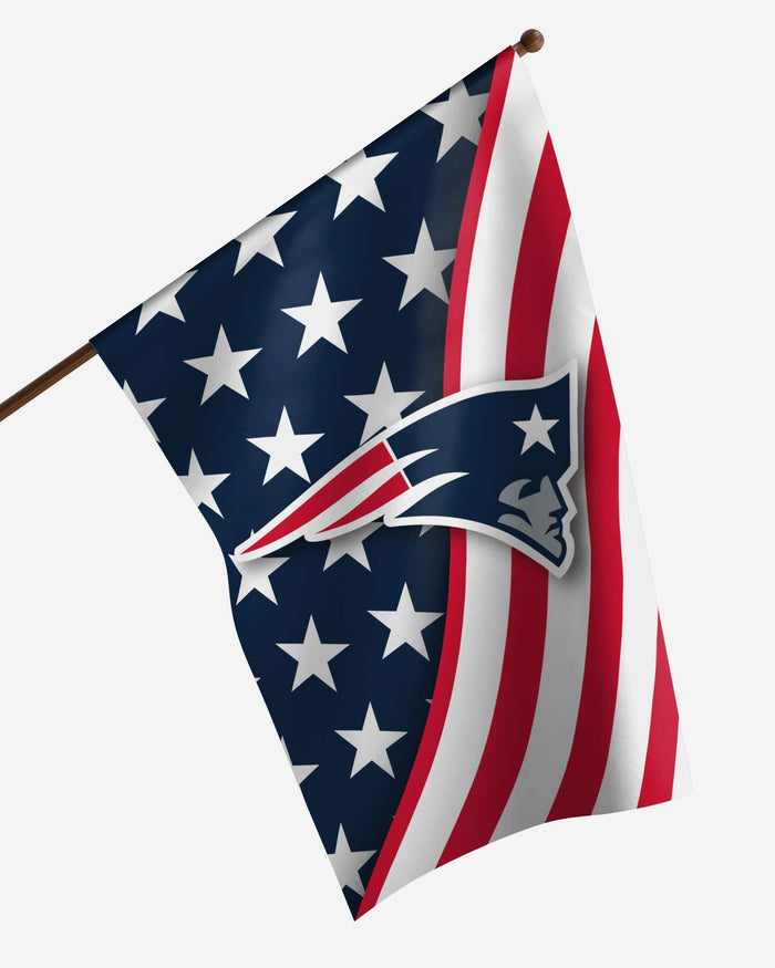 New England Patriots Americana Vertical Flag FOCO - FOCO.com