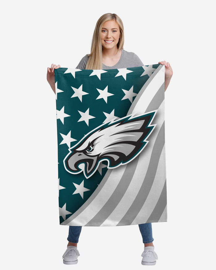 Philadelphia Eagles Americana Vertical Flag FOCO - FOCO.com