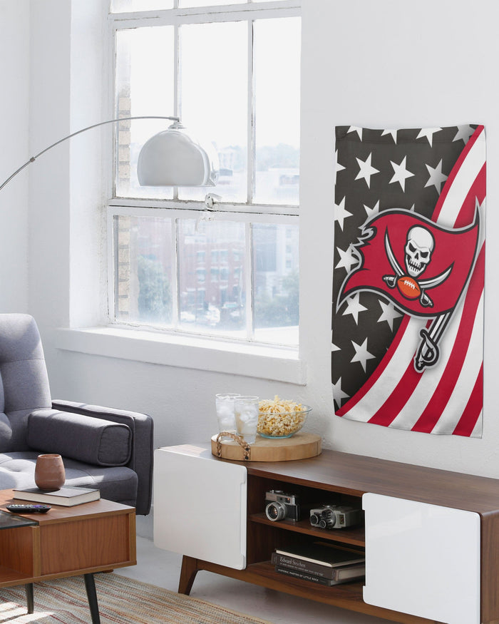 Tampa Bay Buccaneers Americana Vertical Flag FOCO - FOCO.com