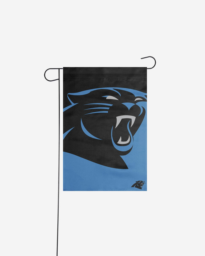 Carolina Panthers Colorblock Helmet Garden Flag FOCO - FOCO.com