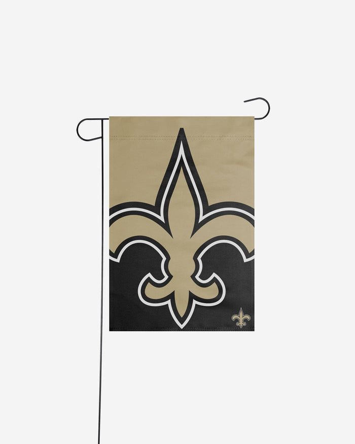 New Orleans Saints Colorblock Helmet Garden Flag FOCO - FOCO.com