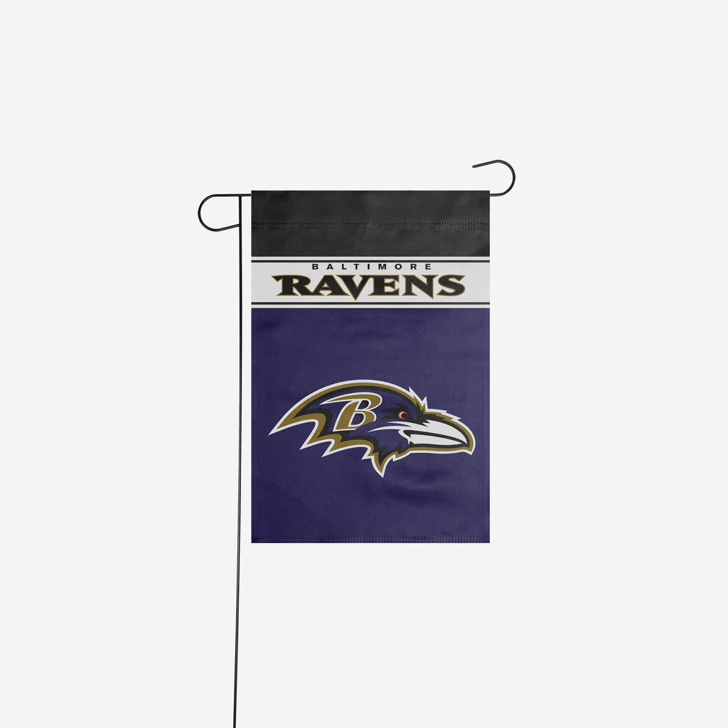 Baltimore Ravens Garden Flag FOCO - FOCO.com