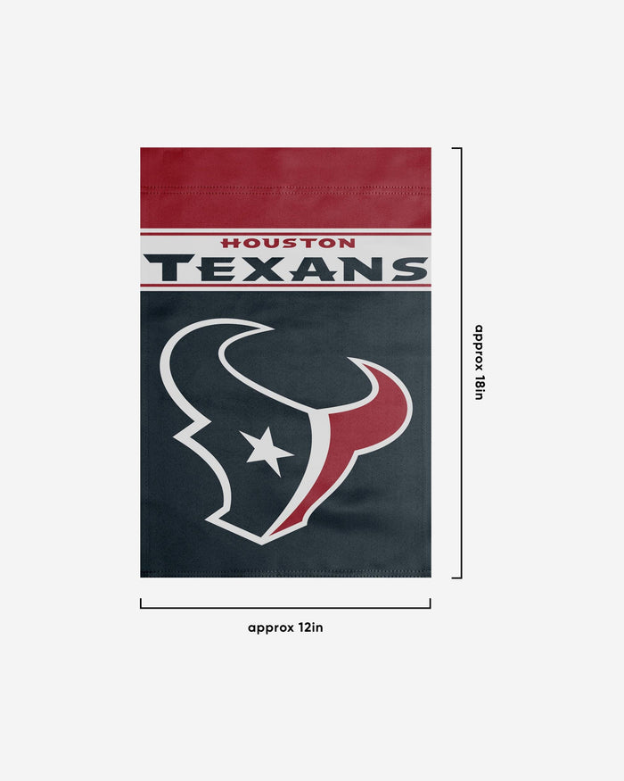 Houston Texans Garden Flag FOCO - FOCO.com