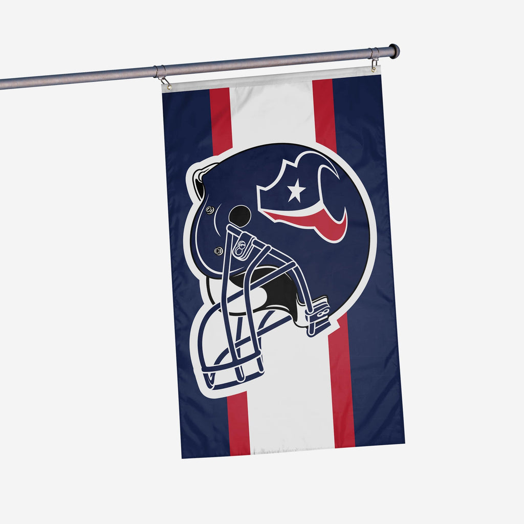 Houston Texans Helmet Horizontal Flag FOCO - FOCO.com