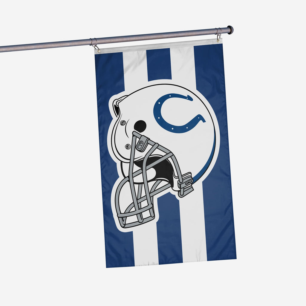 Indianapolis Colts Helmet Horizontal Flag FOCO - FOCO.com