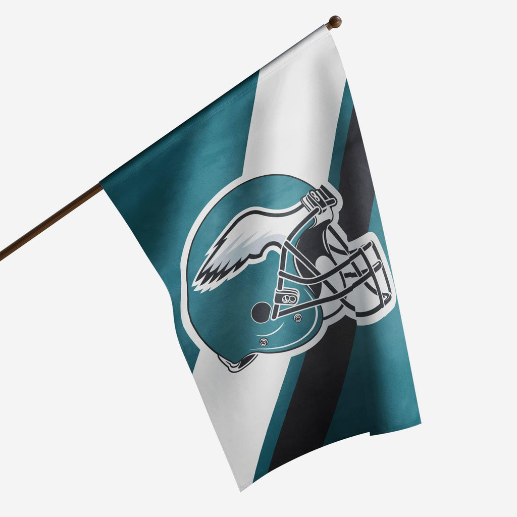 Philadelphia Eagles Helmet Vertical Flag FOCO - FOCO.com