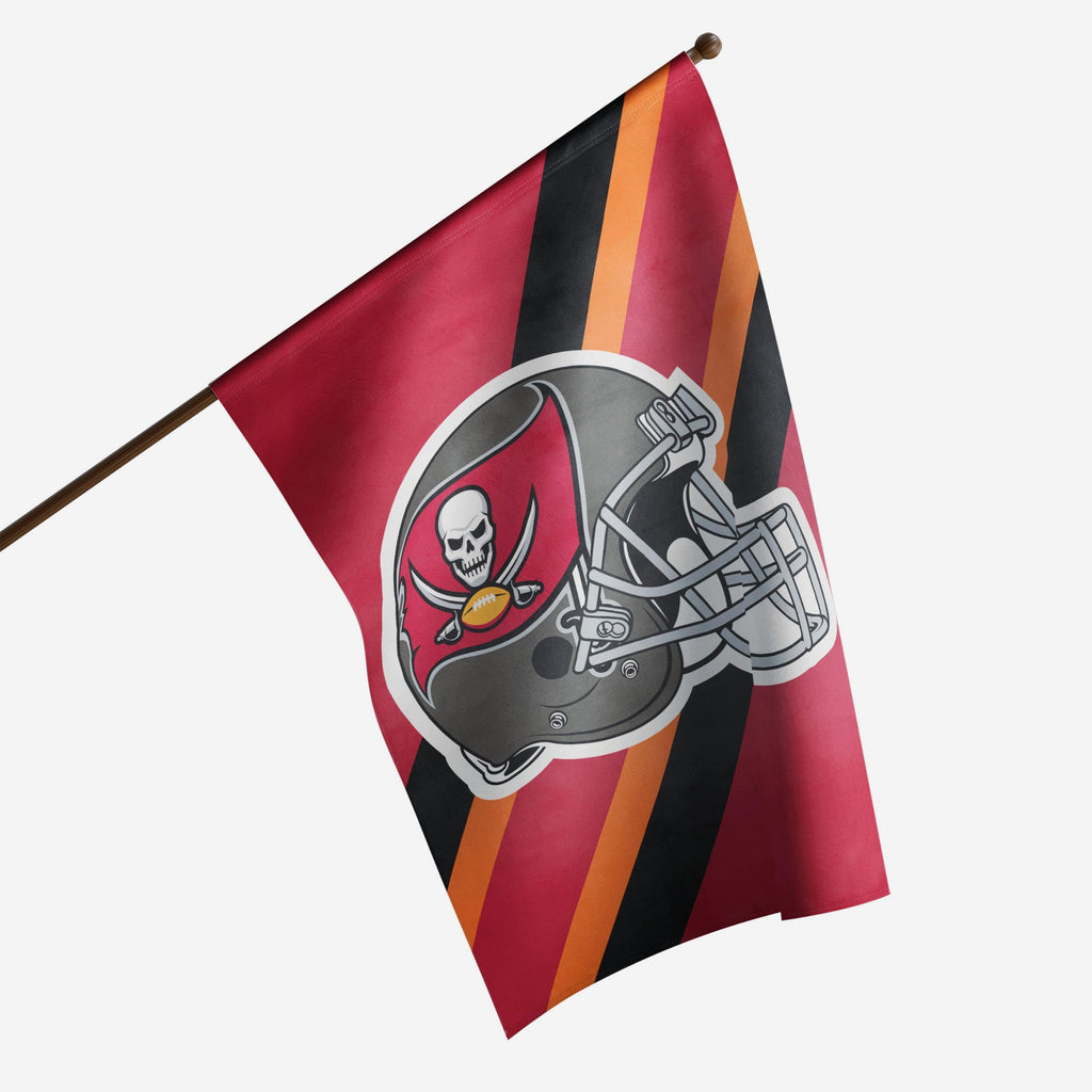 Tampa Bay Buccaneers Helmet Vertical Flag FOCO - FOCO.com