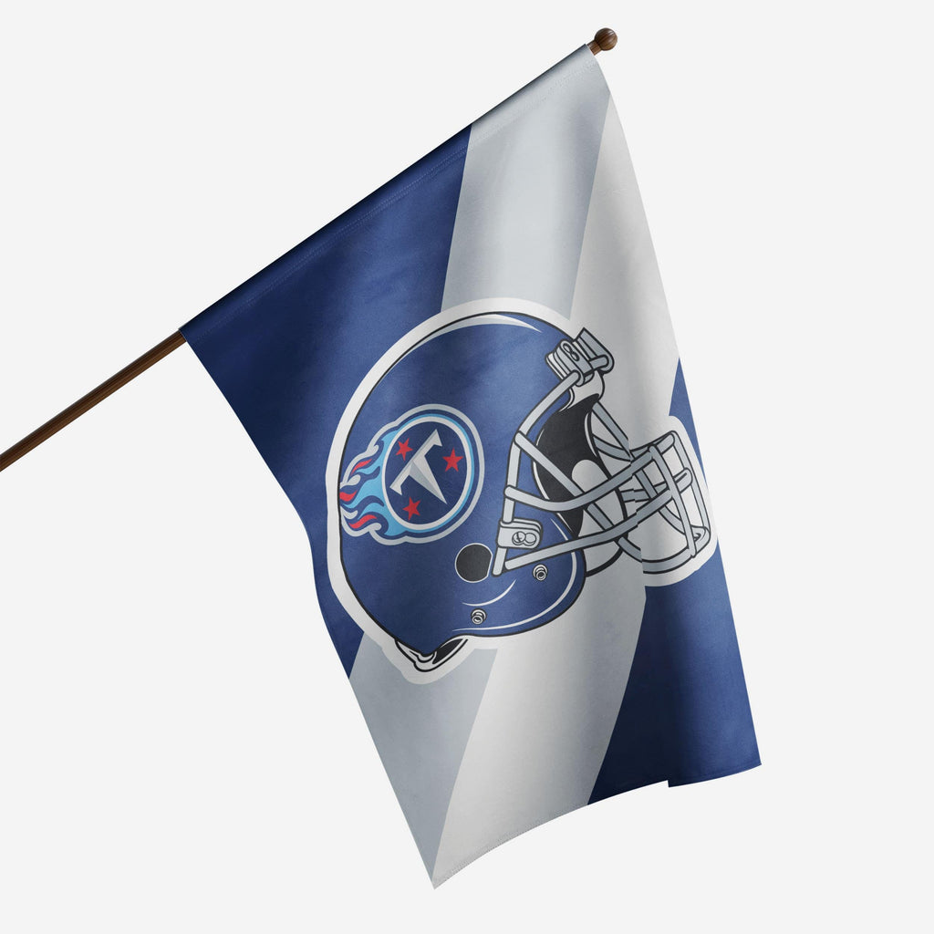 Tennessee Titans Helmet Vertical Flag FOCO - FOCO.com