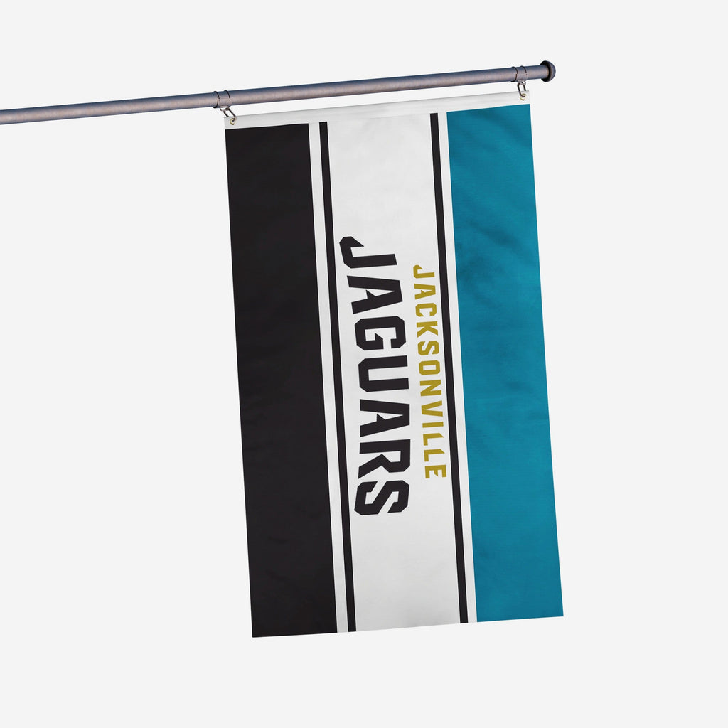 Jacksonville Jaguars Horizontal Flag FOCO - FOCO.com