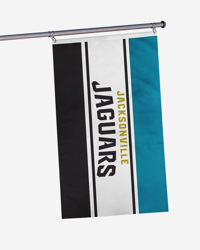 Jacksonville Jaguars Horizontal Flag FOCO - FOCO.com