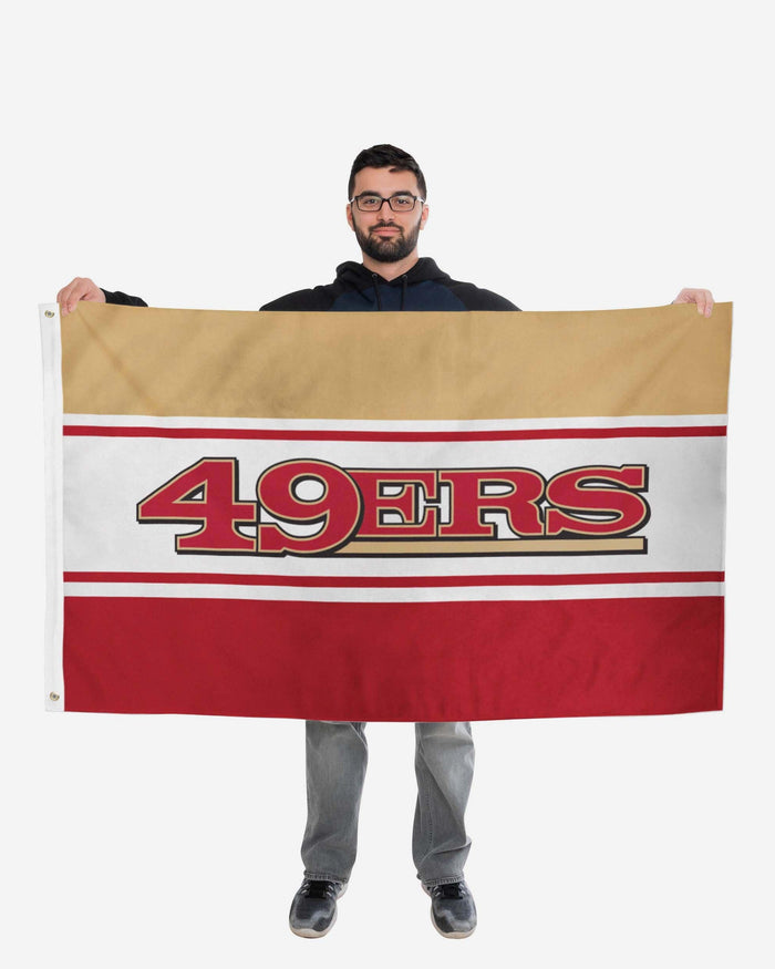 San Francisco 49ers Horizontal Flag FOCO - FOCO.com