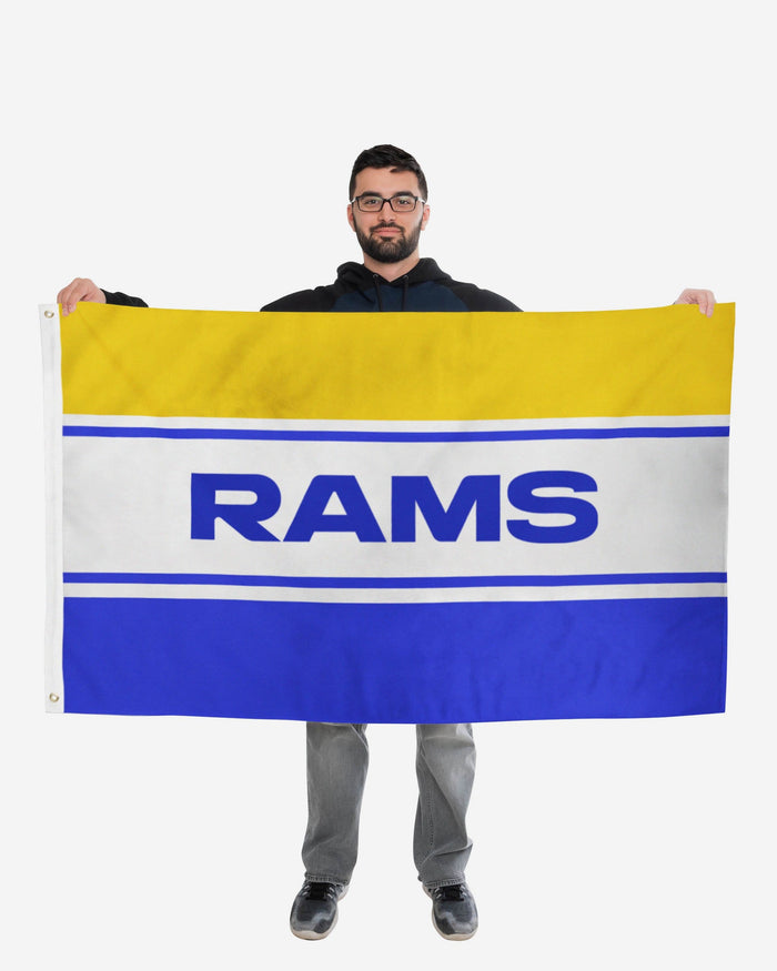 Los Angeles Rams Original Horizontal Flag FOCO - FOCO.com
