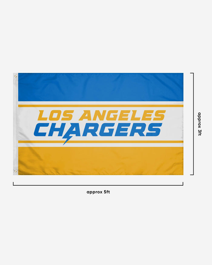 Los Angeles Chargers Horizontal Flag FOCO - FOCO.com