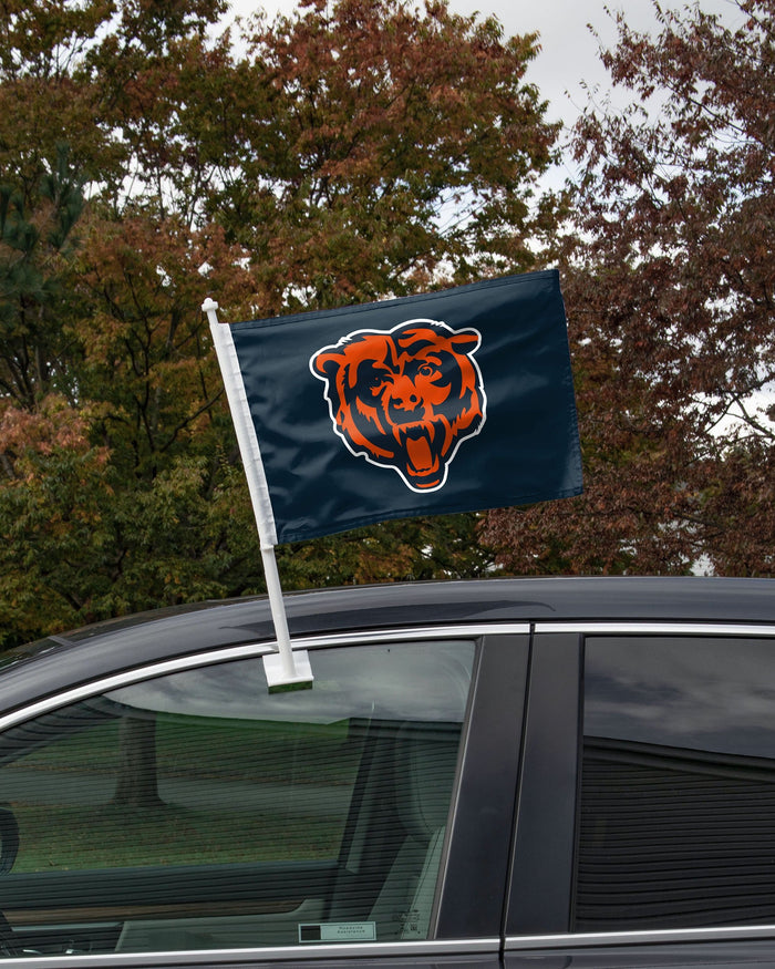 Chicago Bears 2 Pack Solid Car Flag FOCO - FOCO.com