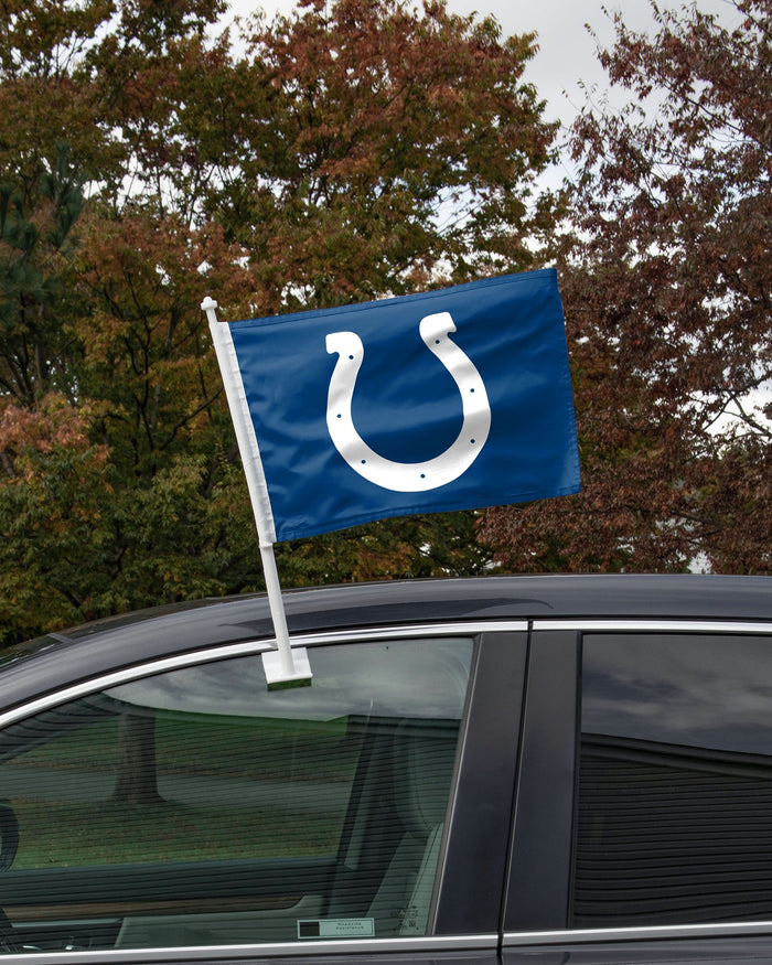 Indianapolis Colts 2 Pack Solid Car Flag FOCO - FOCO.com