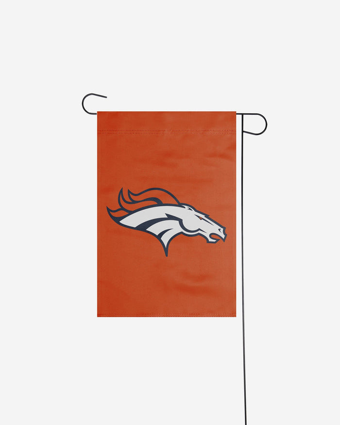 Denver Broncos Solid Garden Flag FOCO - FOCO.com