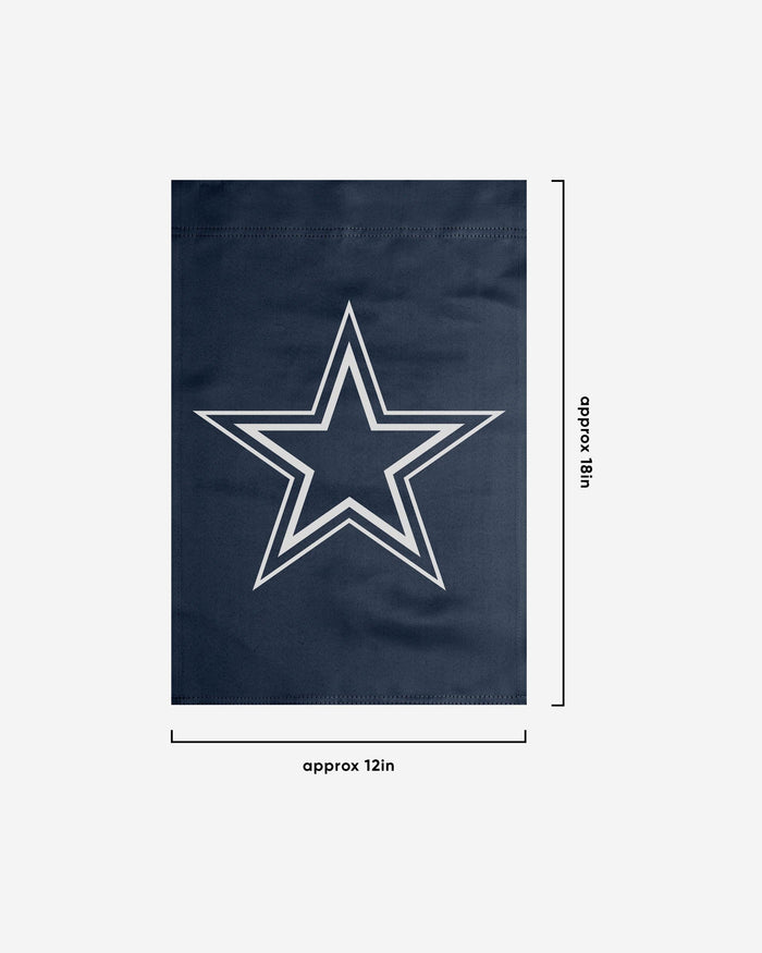 Dallas Cowboys Solid Garden Flag FOCO - FOCO.com