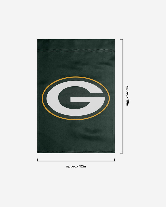 Green Bay Packers Solid Garden Flag FOCO - FOCO.com