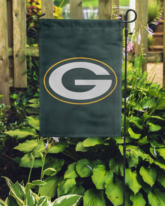 Green Bay Packers Solid Garden Flag FOCO - FOCO.com