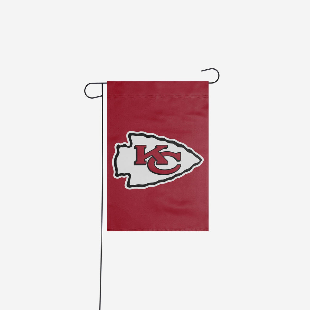 Kansas City Chiefs Solid Garden Flag FOCO - FOCO.com