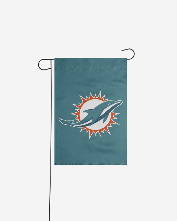 Miami Dolphins Solid Garden Flag FOCO - FOCO.com