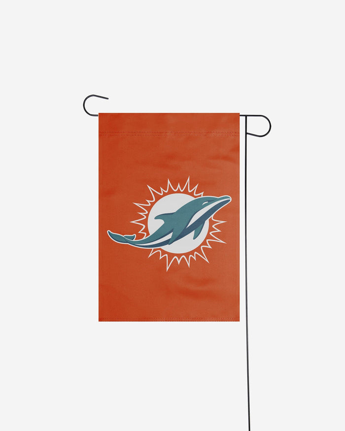 Miami Dolphins Solid Garden Flag FOCO - FOCO.com