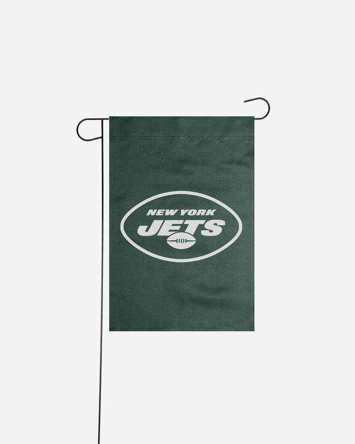 New York Jets Solid Garden Flag FOCO - FOCO.com