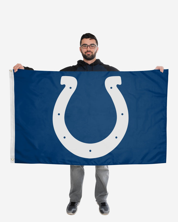 Indianapolis Colts Solid Horizontal Flag FOCO - FOCO.com