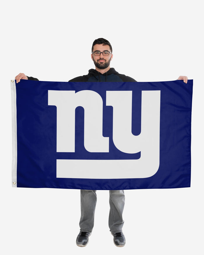 New York Giants Solid Horizontal Flag FOCO - FOCO.com