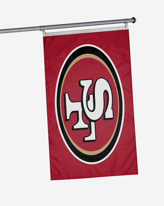 San Francisco 49ers Solid Horizontal Flag FOCO - FOCO.com