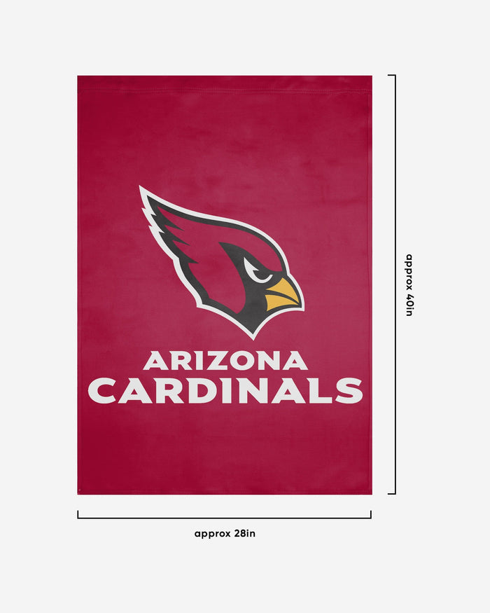 Arizona Cardinals Solid Vertical Flag FOCO - FOCO.com
