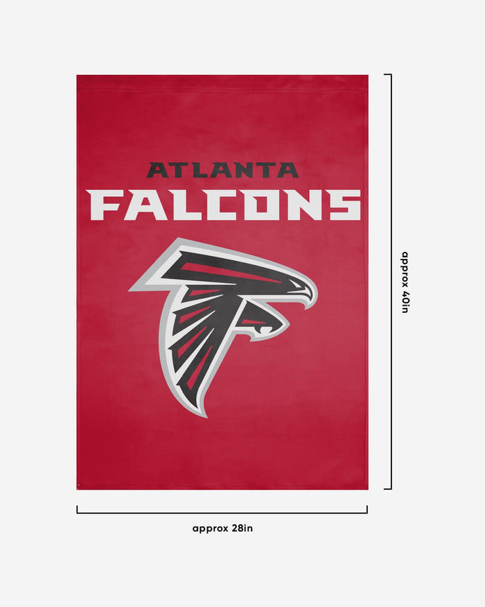 Atlanta Falcons Solid Vertical Flag FOCO - FOCO.com