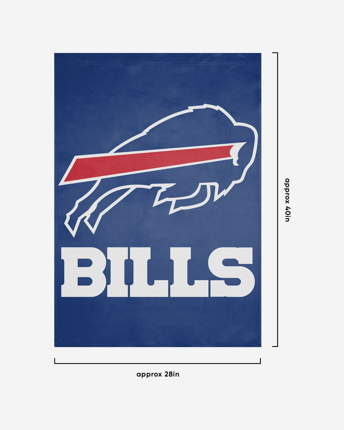 Buffalo Bills Solid Vertical Flag FOCO - FOCO.com