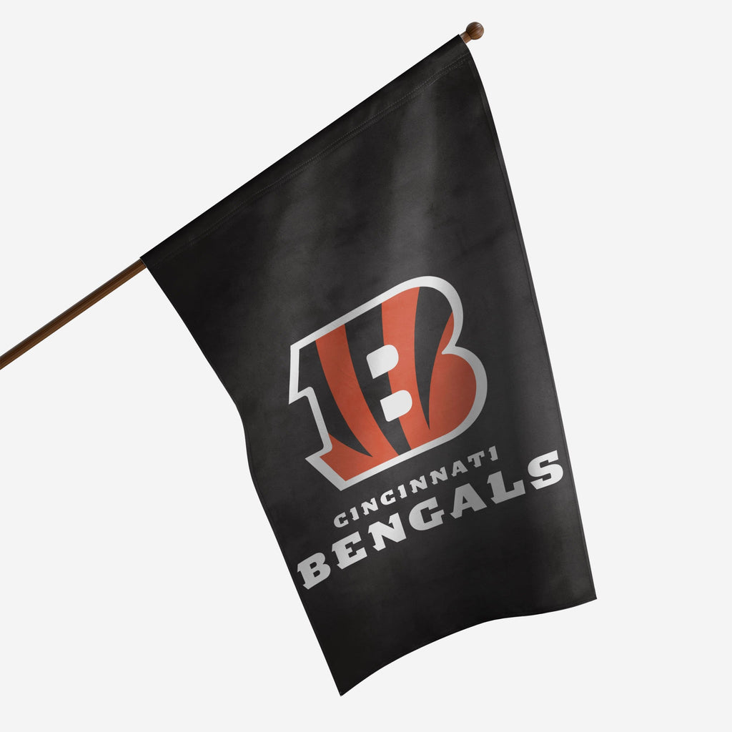Cincinnati Bengals Solid Vertical Flag FOCO - FOCO.com