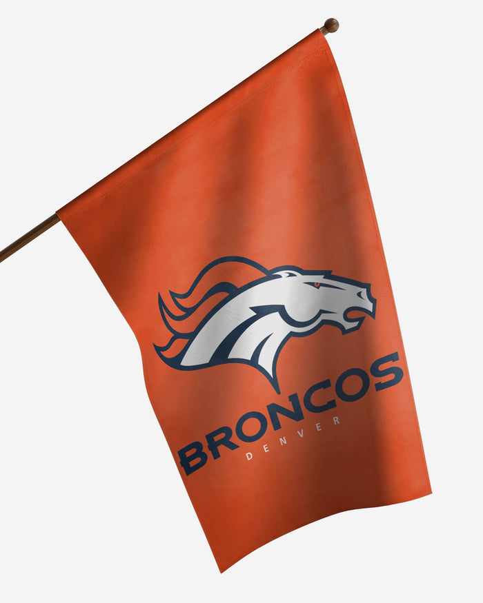 Denver Broncos Solid Vertical Flag FOCO - FOCO.com